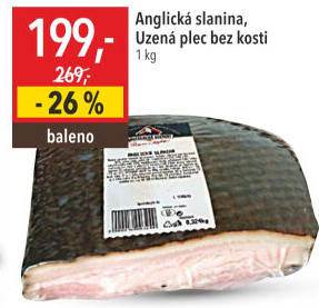 Anglická slanina Kostelecké uzeniny