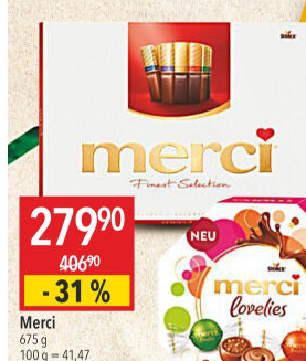 Bonboniéra Merci