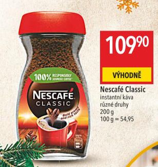 Instantní káva Nescafé Classic