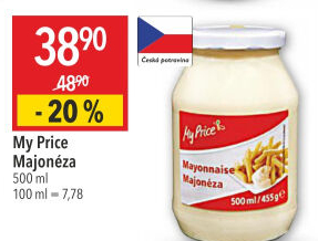 Majonéza My Price