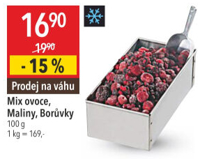 Ovoce mix mražené