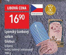 Salám lyonský šunkový Globus