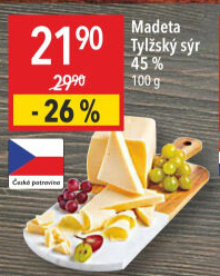 Sýr tylžský Sýrařův výběr Madeta