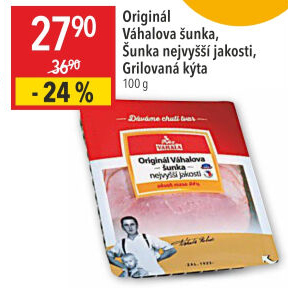 Váhalova šunka originál nejvyšší jakosti Váhala