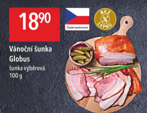 Vánoční šunka výběrová Globus