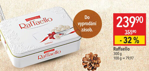 Bonboniéra Raffaello Ferrero- dóza