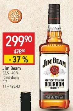 Bourbon White Jim Beam