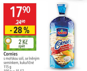 Chlebíčky Cornies Racio