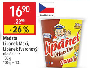Dezert Lipánek Duo Madeta