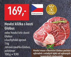 Hovězí kližka s kostí Globus