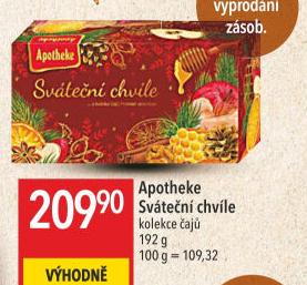 Kolekce čajů Apotheke
