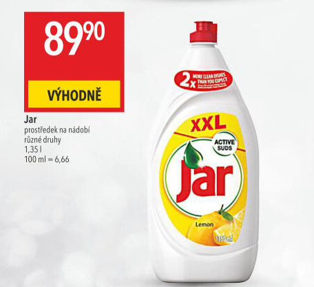 Prostředek na nádobí Jar