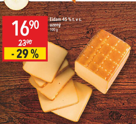 Sýr Eidam uzený 45%