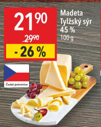Sýr tylžský Sýrařův výběr Madeta