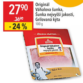 Váhalova šunka originál nejvyšší jakosti Váhala