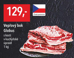 Vepřový bok s kostí Globus