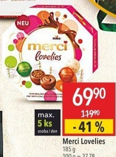 Bonboniéra Lovelies Merci