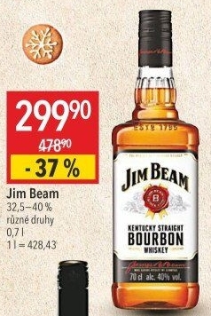 Bourbon White Jim Beam