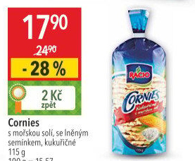 Chlebíčky Cornies Racio