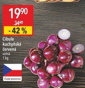 Cibule červená