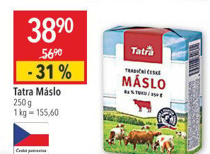 Máslo Tatra