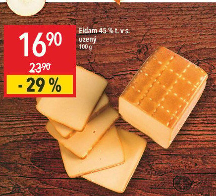 Sýr Eidam uzený 45%