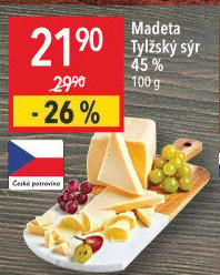 Sýr tylžský Sýrařův výběr Madeta