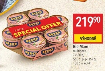 Tuňák v oleji Rio Mare