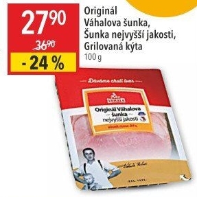 Váhalova šunka originál nejvyšší jakosti Váhala