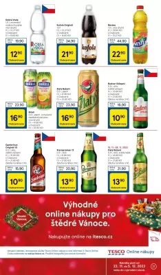 akční leták Tesco 22.11.2023-28.11.2023