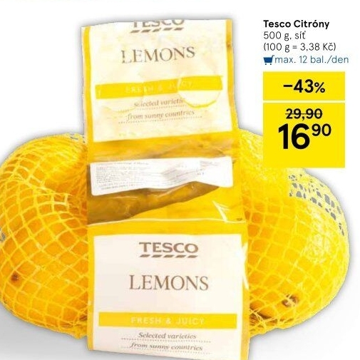 Citrony Tesco