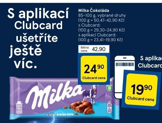 Čokoláda Milka