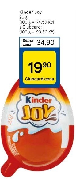Kinder Joy s překvapením