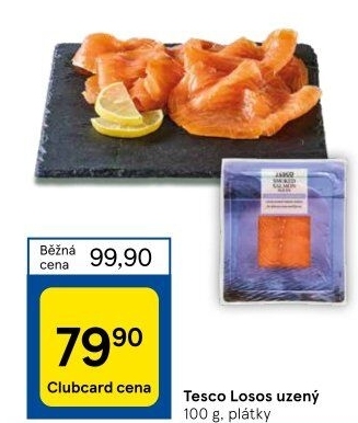 Losos uzený Tesco