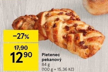 Pletenec plněný