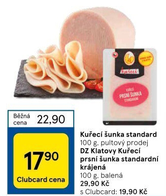 Šunka kuřecí standard
