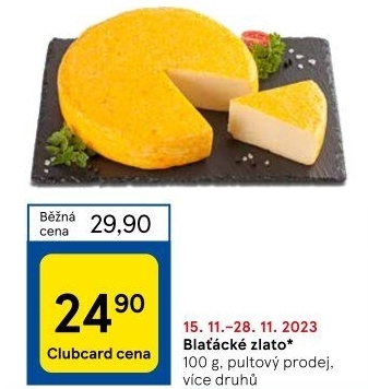 Sýr Blaťácké zlato Madeta