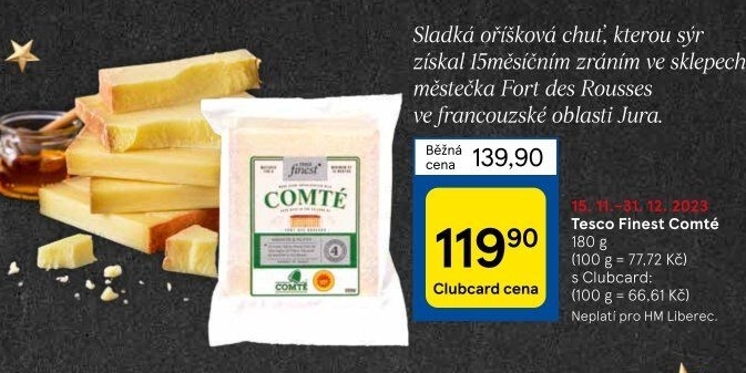 Sýr Comté Tesco Finest