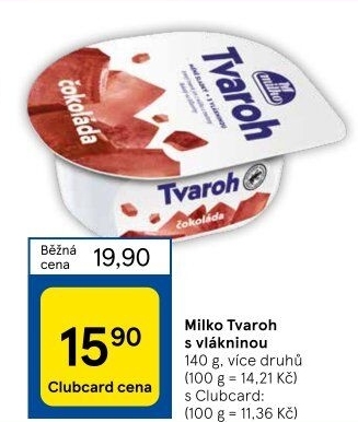 Tvaroh ochucený Milko