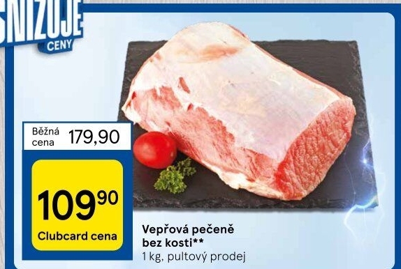 Vepřová pečeně bez kosti