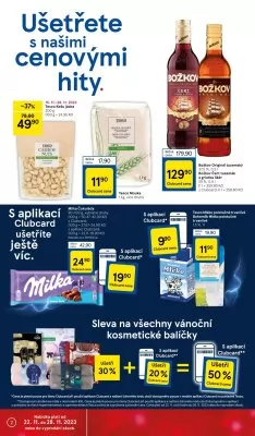 akční leták Tesco 22.11.2023-28.11.2023