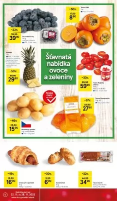 akční leták Tesco 22.11.2023-28.11.2023
