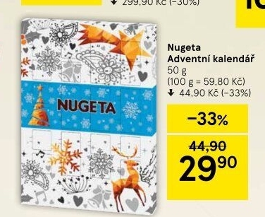 Adventní kalendář Nugeta Orion