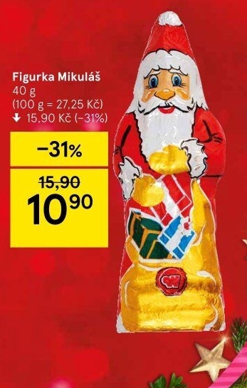 Čokoládový Mikuláš