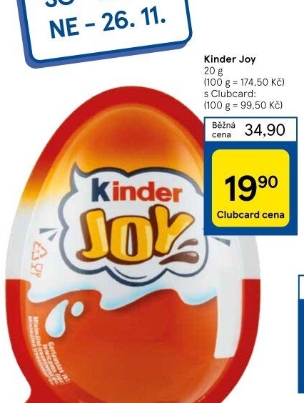 Kinder Joy s překvapením