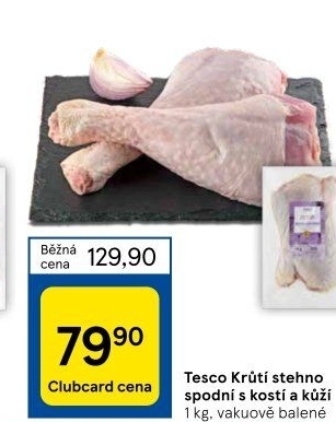 Krůtí stehna Tesco