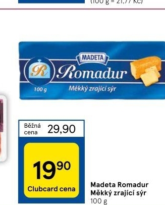 Sýr Romadur Madeta