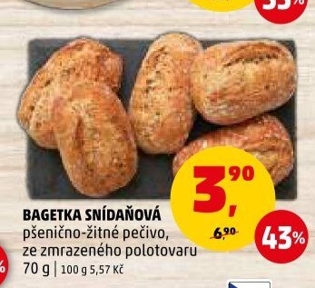 Bageta snídaňová