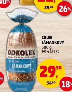 Chléb lámankový Odkolek