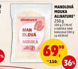 Mandlová mouka Allnature